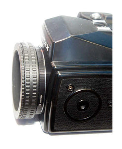 M65x1 female thread to Pentax 645 camera mount adapter