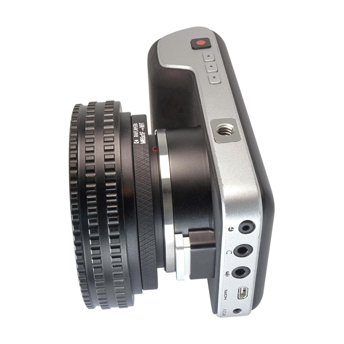 M65x1 female thread to MFT (Micro 4/3) camera mount adapter, long