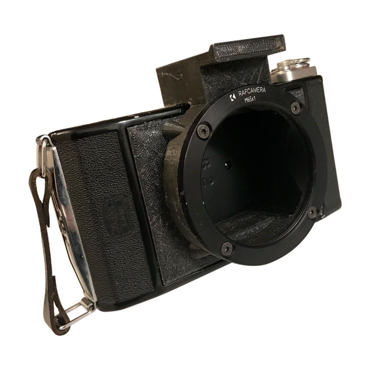Lens board (lens flange) for M65x1 focusing helicoid, round