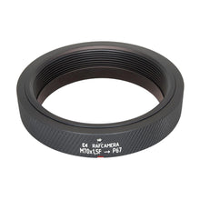 Load image into Gallery viewer, M70x1.5 female thread to Pentax 67 camera mount adapter, adjustable