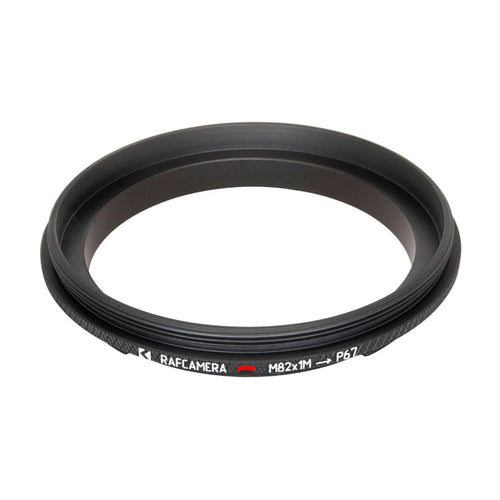 M82x1 male thread to Pentax 67 camera mount adapter
