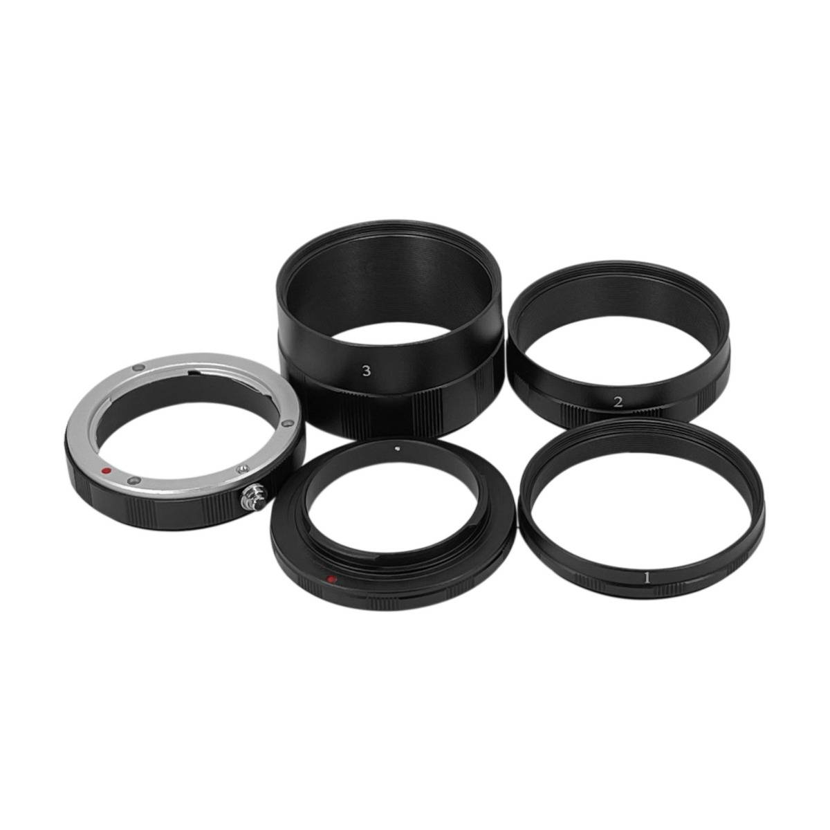 Fujifilm X-mount FX macro extension rings