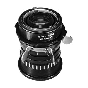 OCT-18 lens to Arri PL camera mount adapter