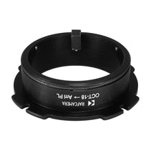 Load image into Gallery viewer, OCT-18 lens to Arri PL camera mount adapter