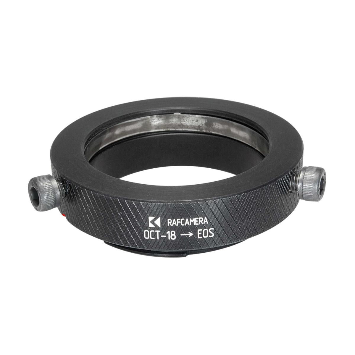 OCT-18 lens to Canon EOS (EF) camera adapter for zooms