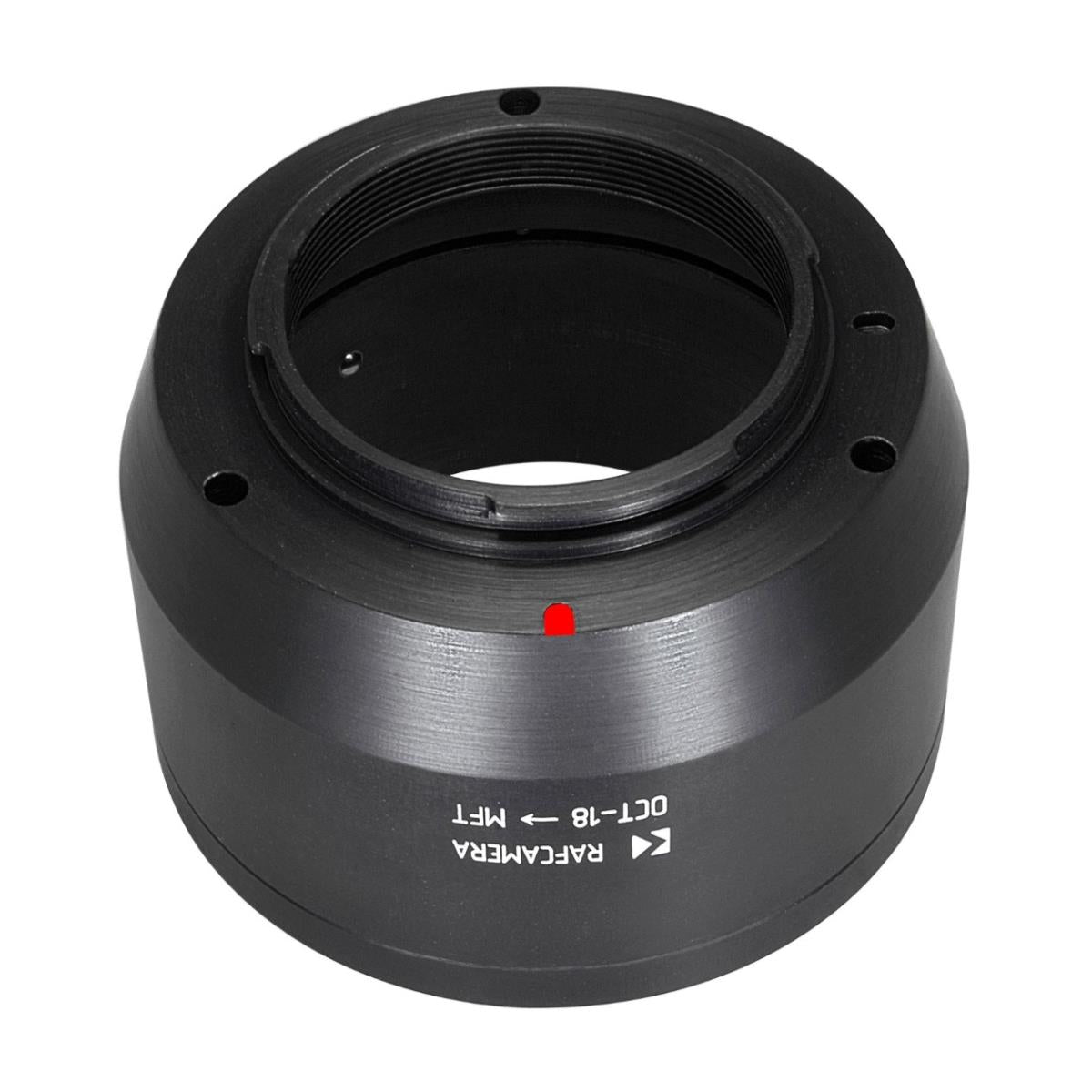 OCT-18 lens to MFT (micro 4/3) camera mount adapter