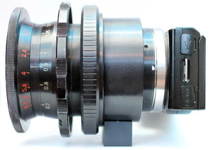 OCT-19 lens to Sony E-Mount camera adapter