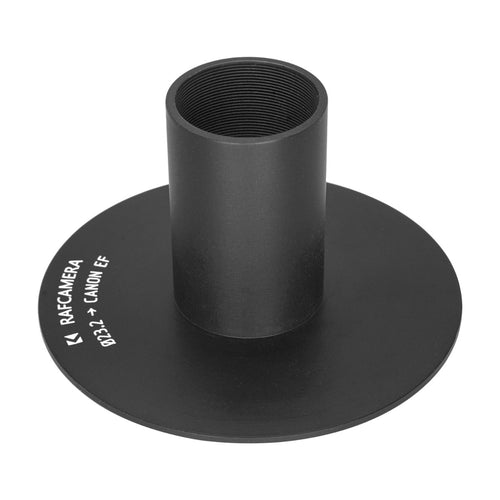 23.2mm tube to Canon EOS (EF) camera mount adapter