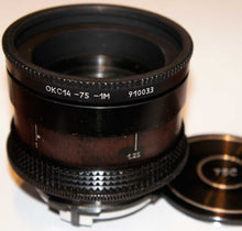 Load image into Gallery viewer, FAST LOMO 1.4/75mm lens OKS14-75-1M, OCT-19 mount