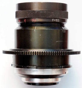 LOMO OKC2-100-2 2/100mm lens in Konvas/Kinor OCT-19-mount