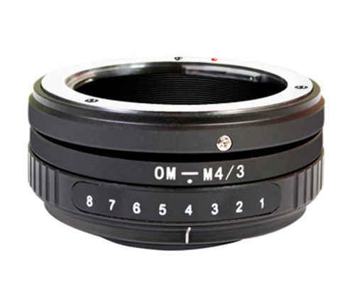 Olympus OM lens to MFT camera adapter with TILT function