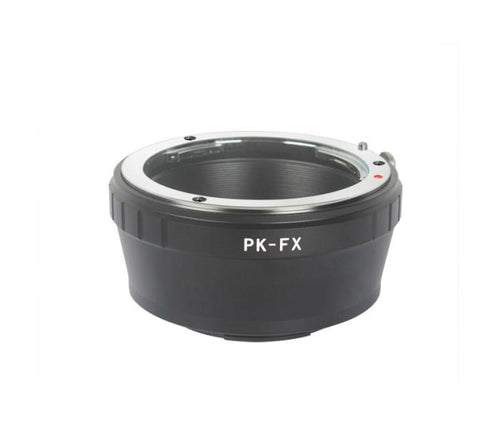 Pentax K lens to Fujifilm X-mount cameras adapter