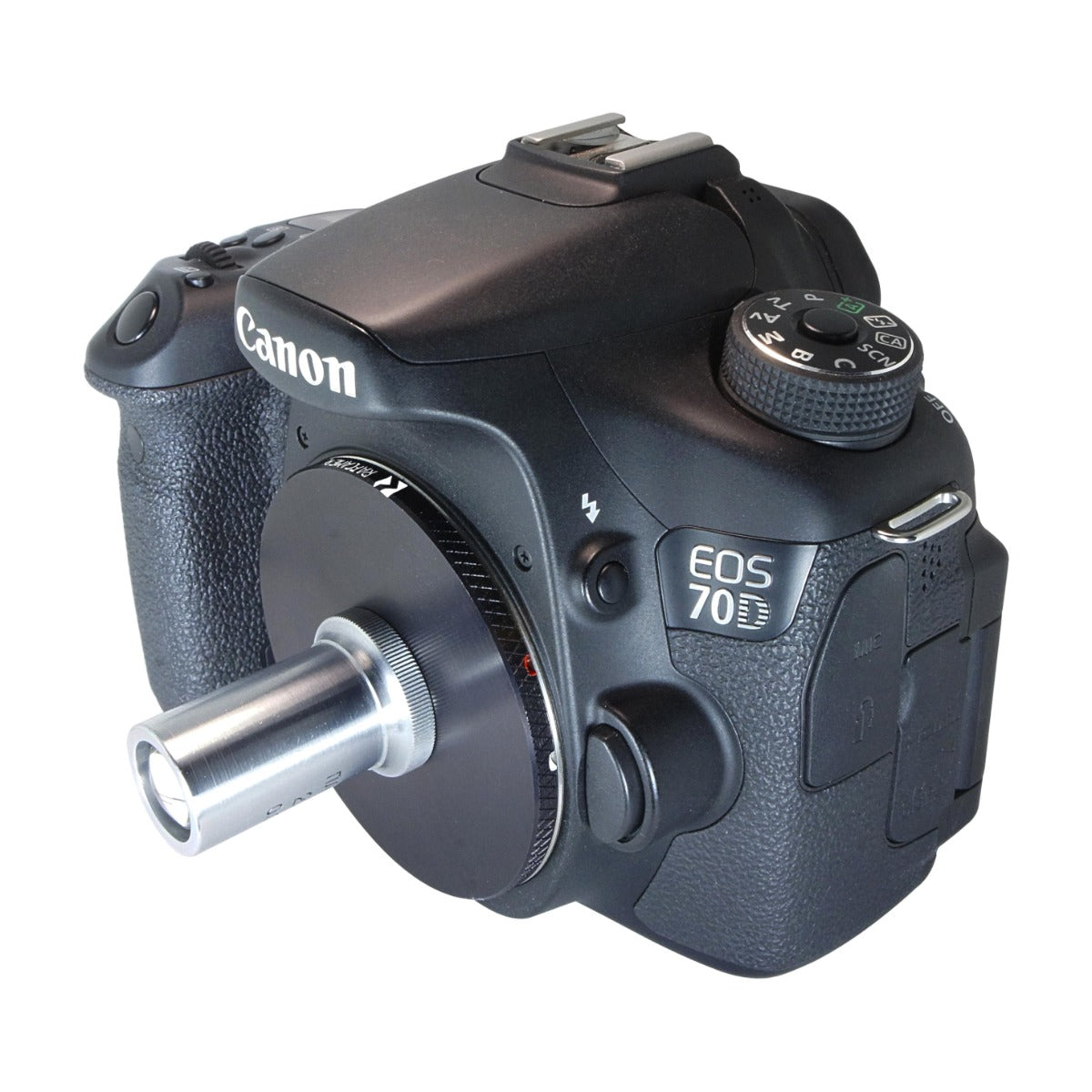 RMS female thread to Canon EOS camera mount adapter