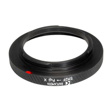 Load image into Gallery viewer, SM2 female thread to Fujifilm X (FX) camera mount adapter