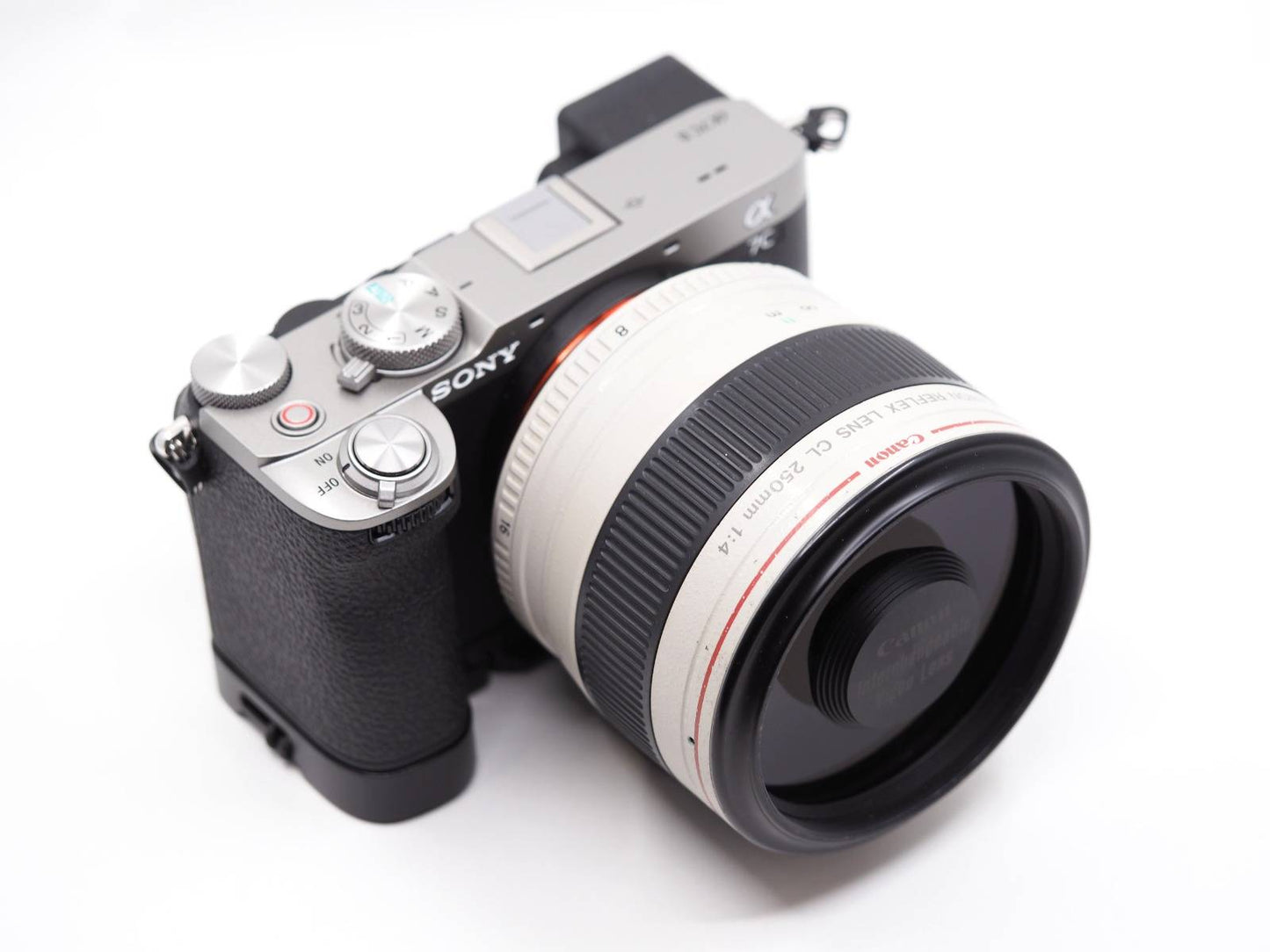 Sony E mount for Canon VL lenses