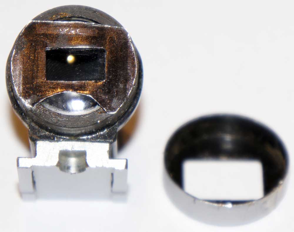 85mm viewfinder (KMZ) modified to 135mm