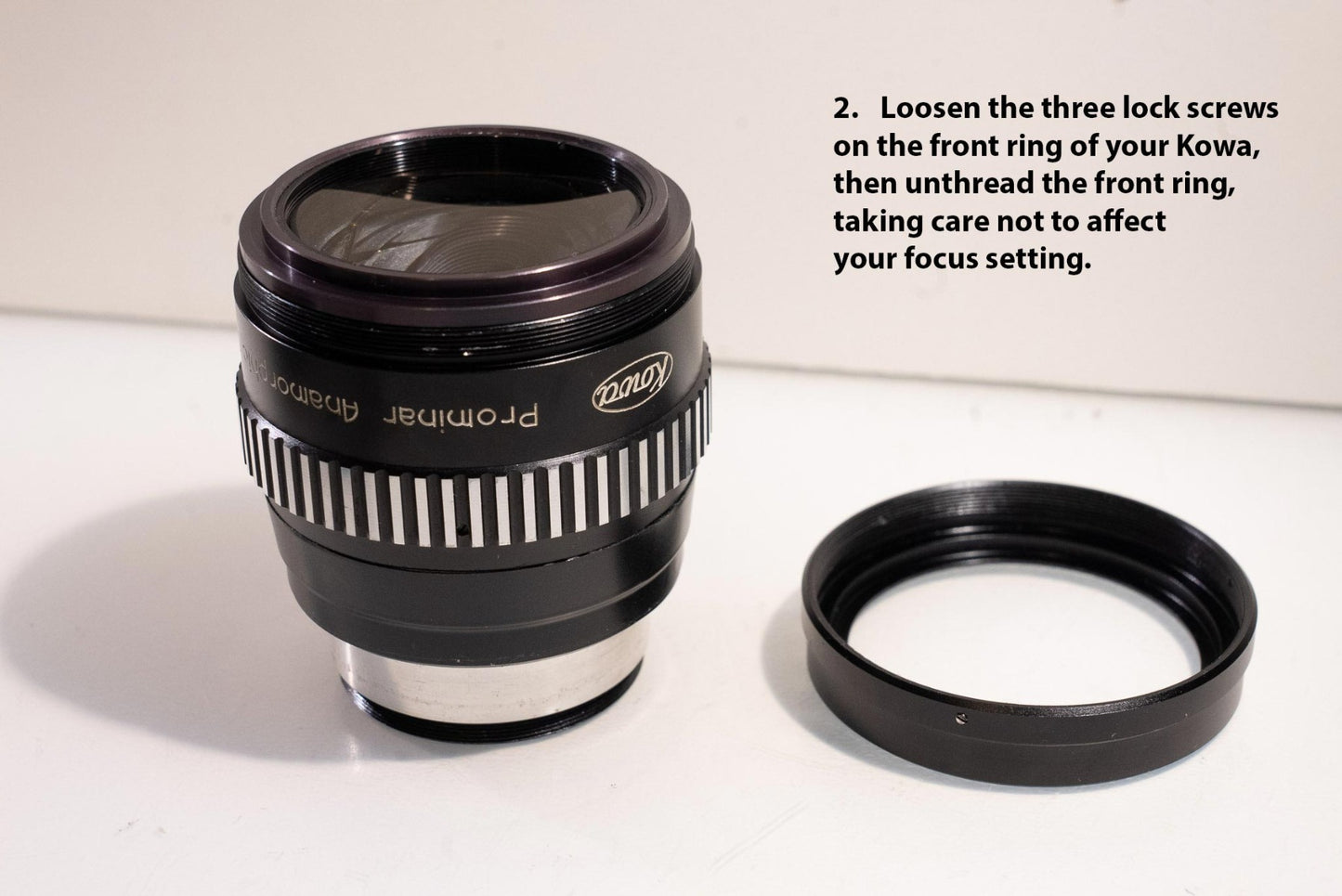 Direct Connection Kit for Kowa 16-H and VVD Vazen Variable Diopter