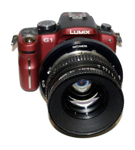 OCT-19 lens to MFT (micro 4/3) camera mount adapter