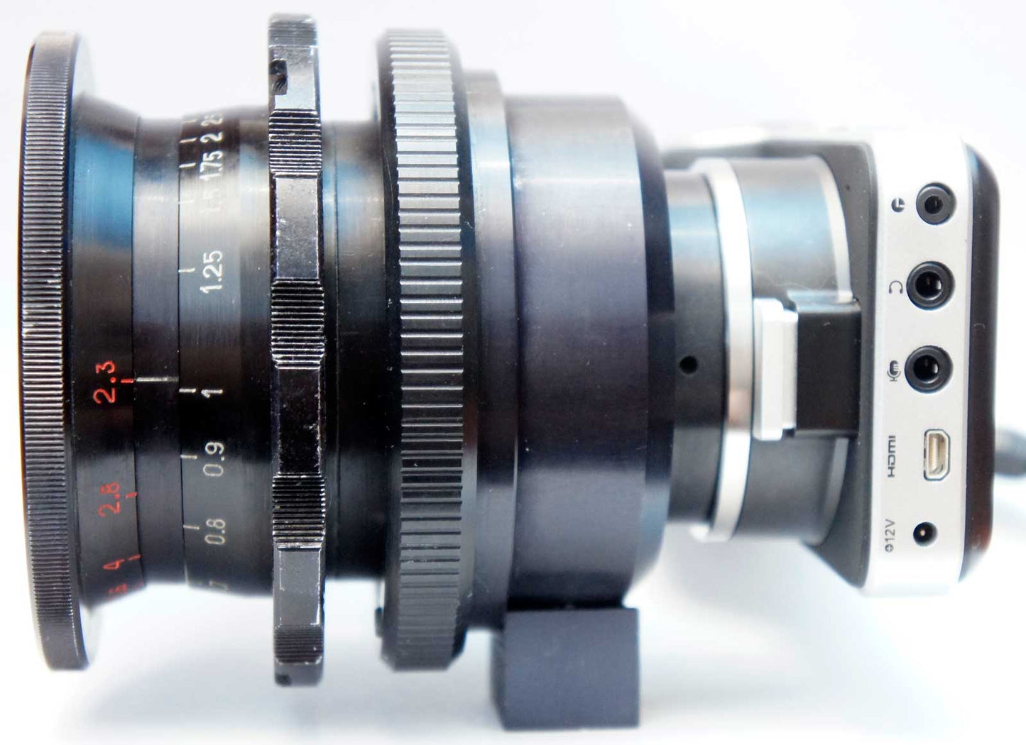 OCT-19 lens to MFT (micro 4/3) camera mount adapter