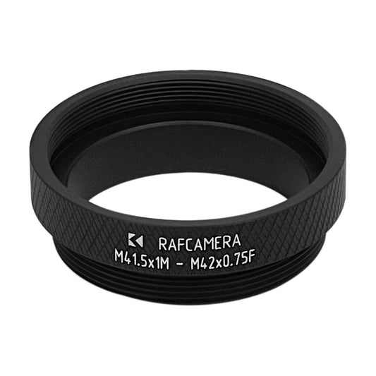 M41.5x1 male to M42x0.75 female thread adapter