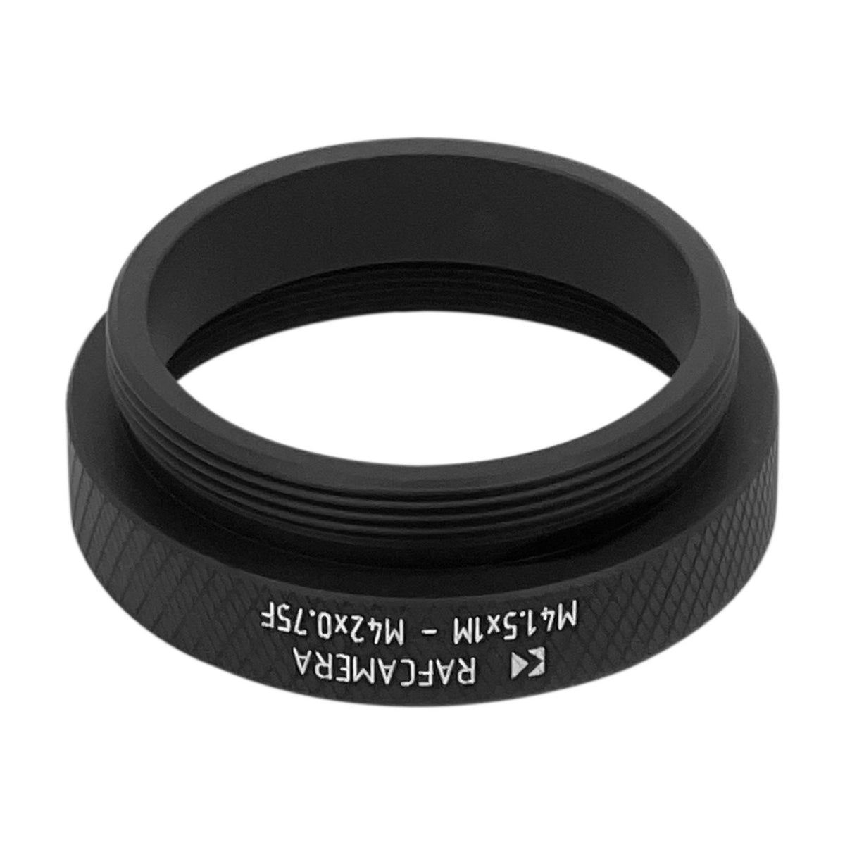 M41.5x1 male to M42x0.75 female thread adapter