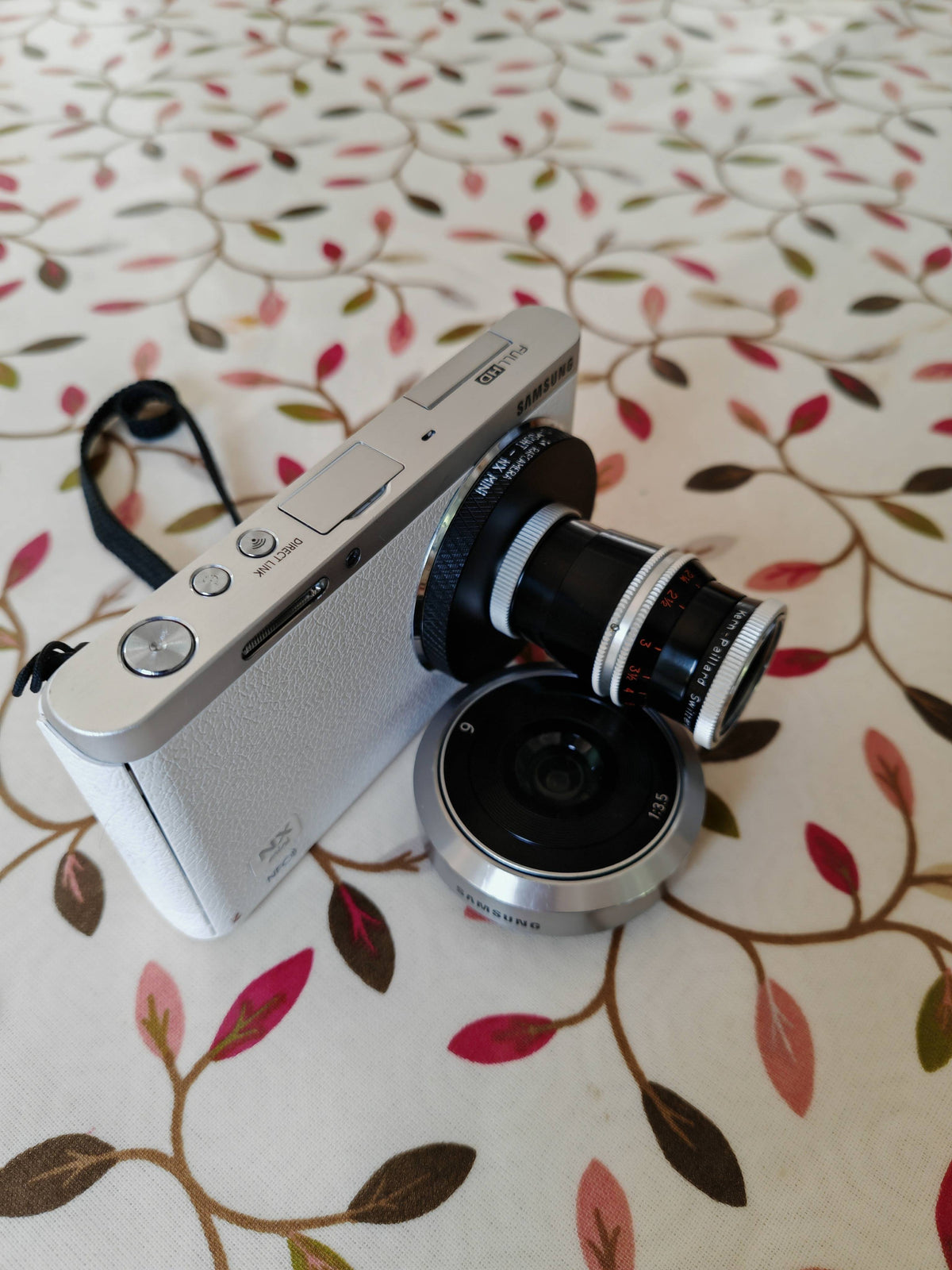 D-mount lens to Samsung NX Mini camera mount adapter