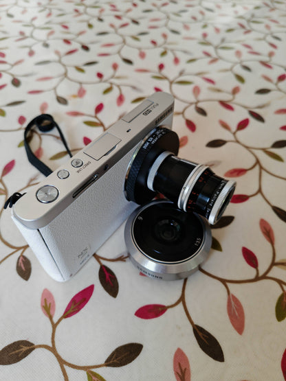 D-mount lens to Samsung NX Mini camera mount adapter