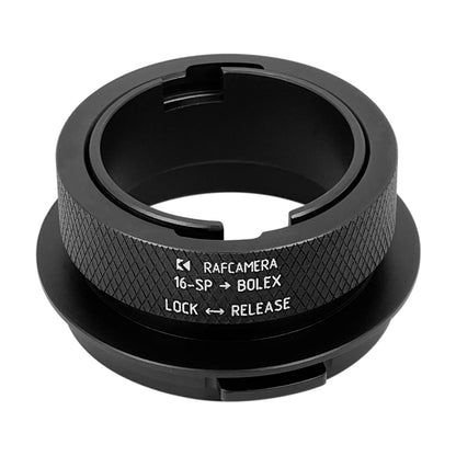 16-SP (Krasnogors-2) lens to Bolex Bayonet camera mount adapter