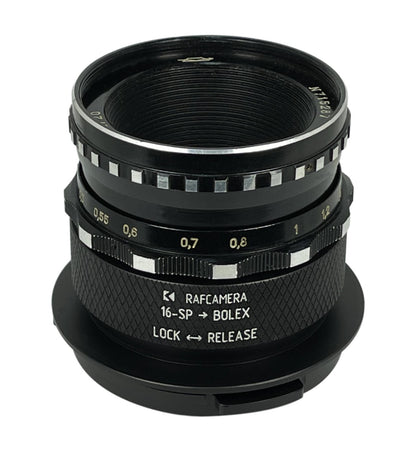 16-SP (Krasnogors-2) lens to Bolex Bayonet camera mount adapter