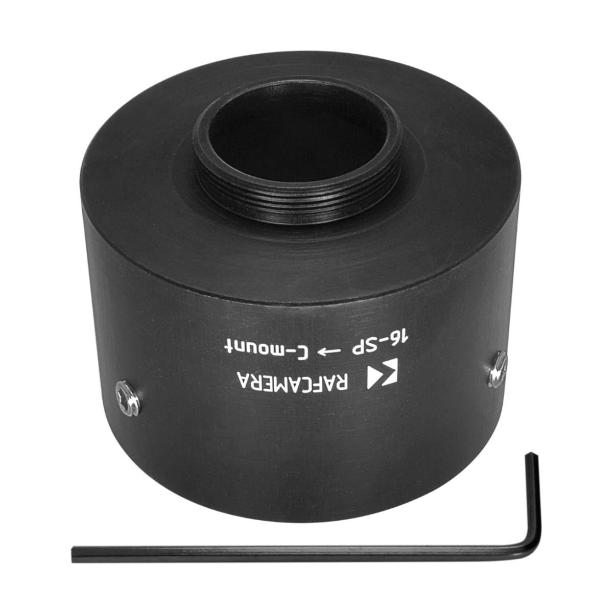 Krasnogorsk-2 (and 16-SP) lens to C-mount adapter