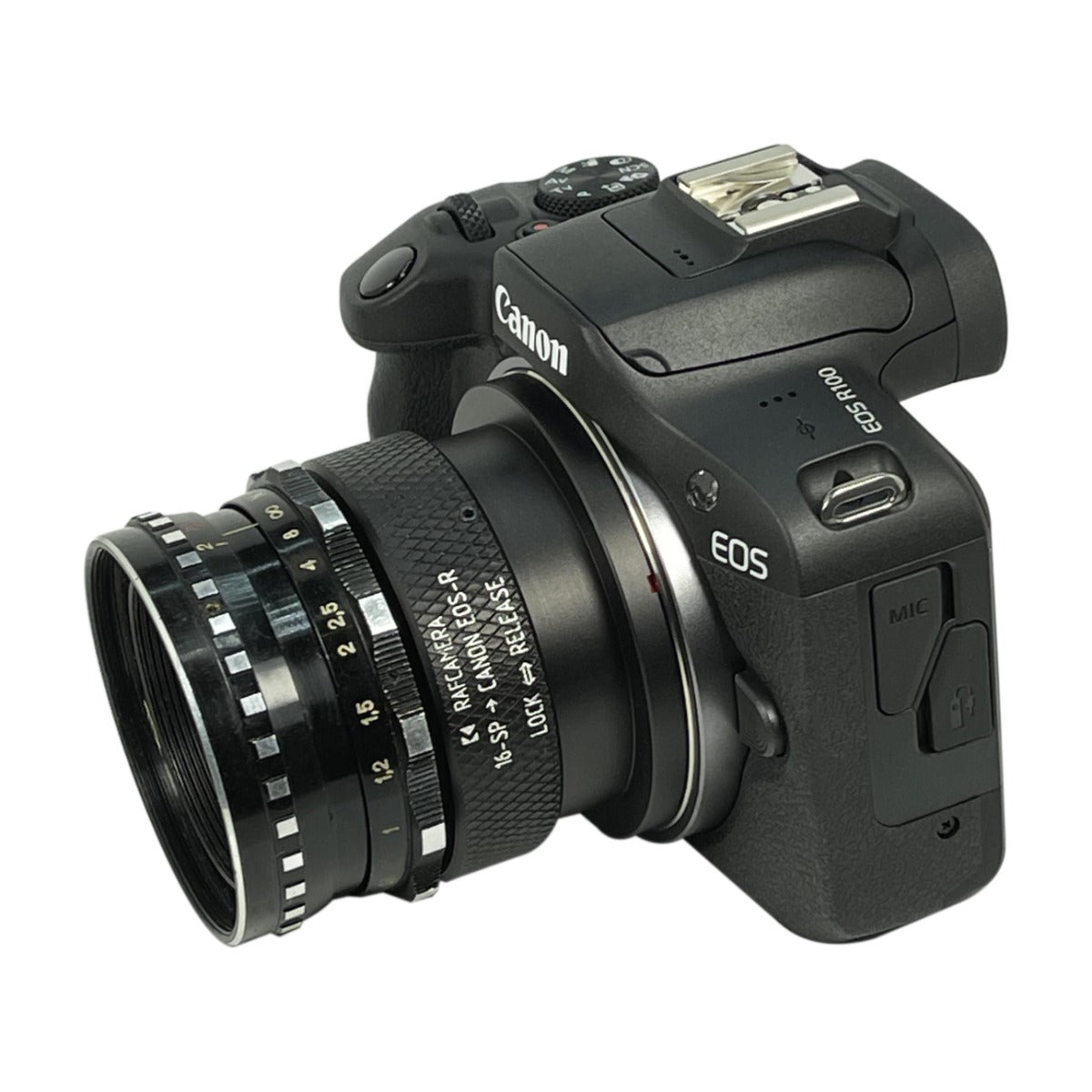 Krasnogorsk-2 (16-SP) lens to Canon EOS-R camera mount adapter