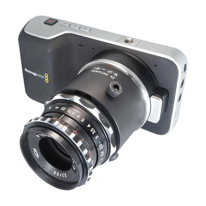 Krasnogorsk-2 (and 16-SP) lens to MFT (micro 4/3) camera mount adapter with screws