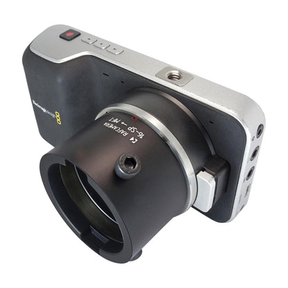 Krasnogorsk-2 (and 16-SP) lens to MFT (micro 4/3) camera mount adapter with screws