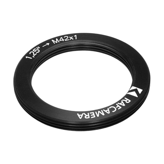 1.25″x24tpi female to M42x1 male thread adapter, flangeless