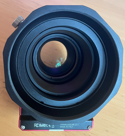M48x0.75 male to M81x1 female thread adapter