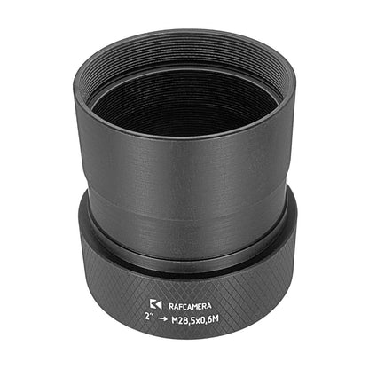 2″ telescope port  to M28.5x0.6 male thread adapter