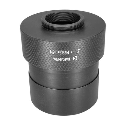 2″ telescope port  to M28.5x0.6 male thread adapter