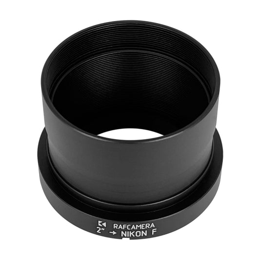 2 inch tube to Nikon F camera mount adapter
