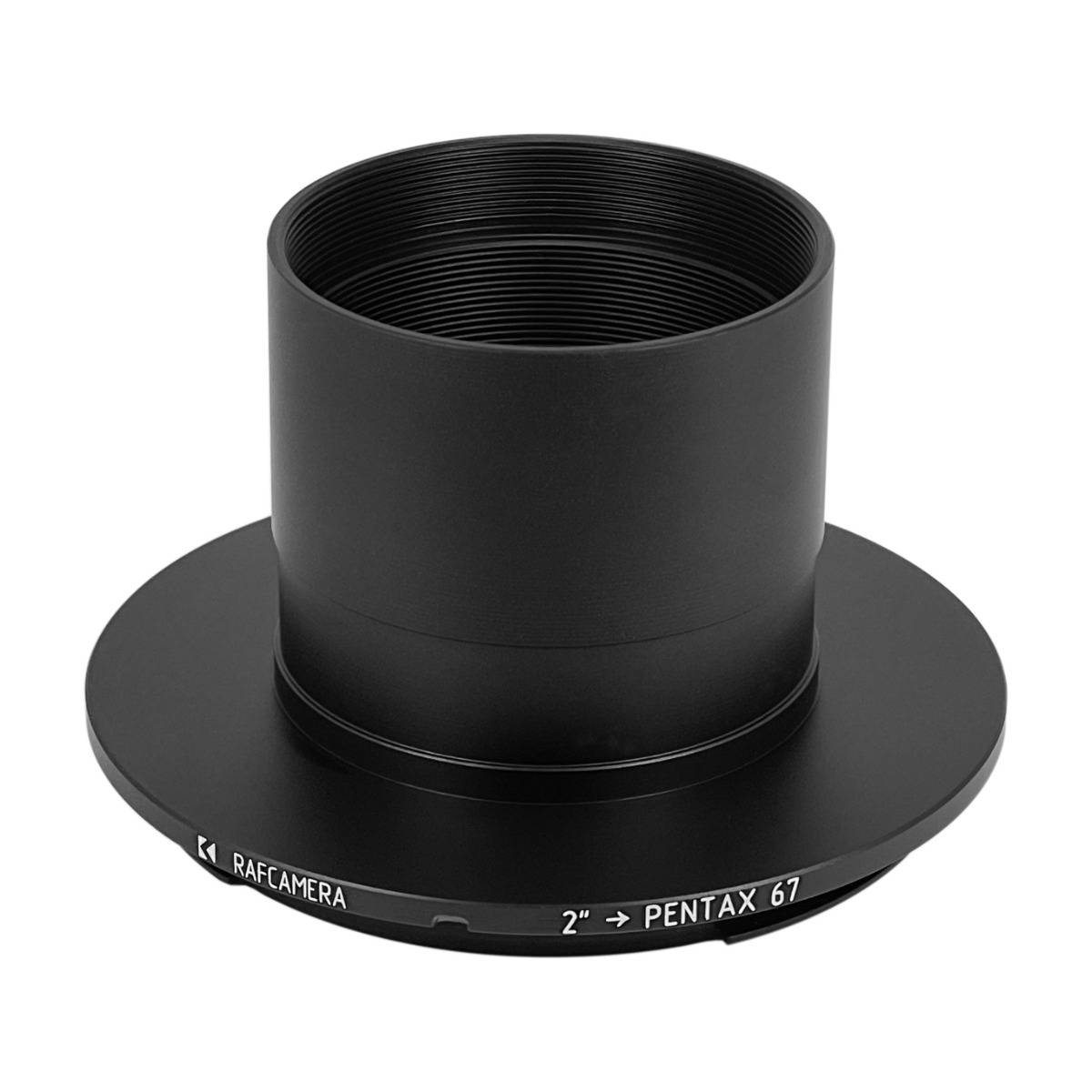 2 inch to Pentax 67 camera mount adapter