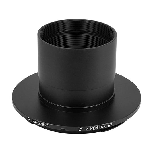 2 inch to Pentax 67 camera mount adapter