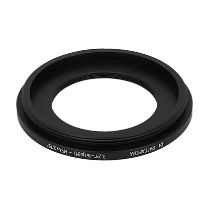 3.29"-16tpi male to M54x0.75 female thread adapter