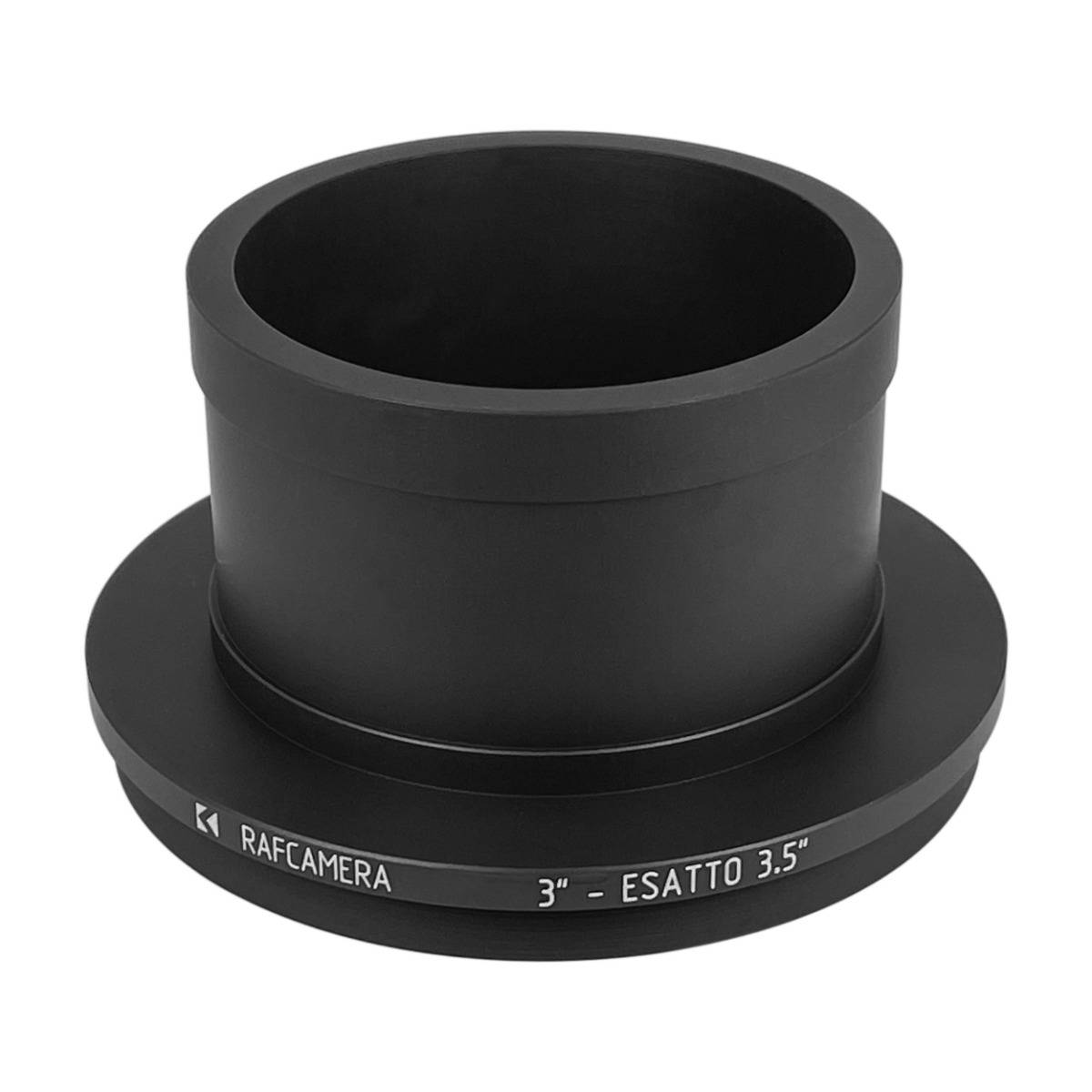 3" telescope to Primalucelab Esatto 3.5" adapter