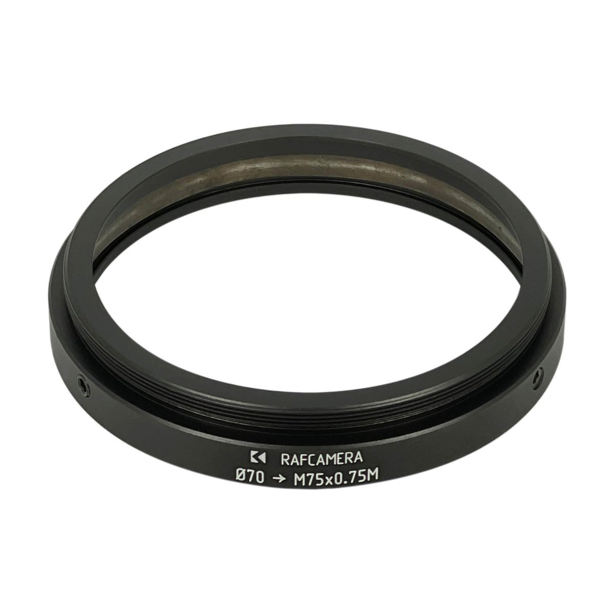 70mm clamp to M75x0.75 male thread adapter for Red ISCO Ultra-Star Plus lens