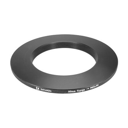 99mm flange with M65x1 male thread for focusing helicoids
