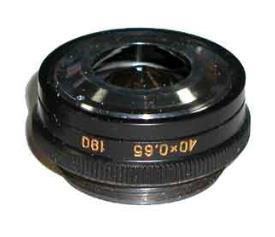 LOMO Microscope Objective - Epiobjective 40x0.65