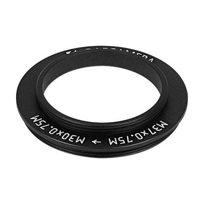 M37x0.75 male to M30x0.75 male thread adapter