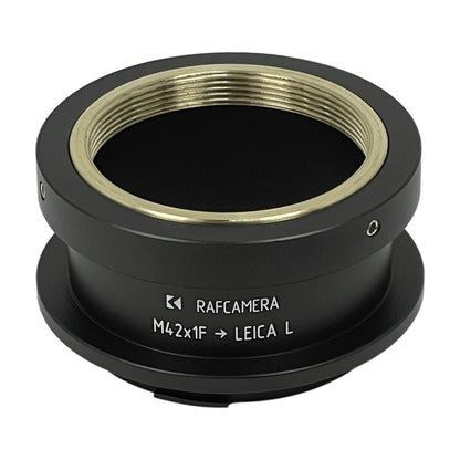 M42x1 to Leica L camera mount adapter for Meteor 5-1 lens