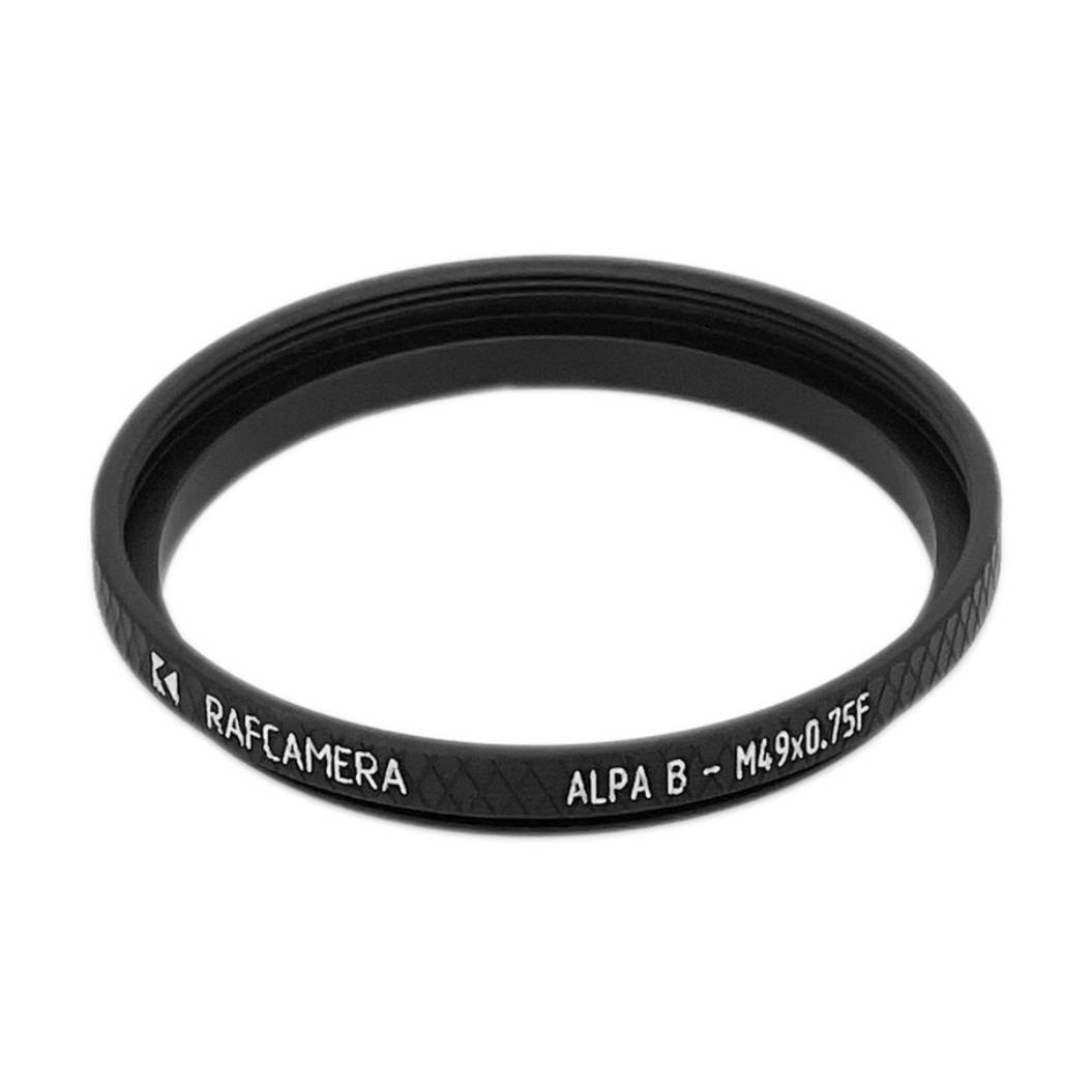 Alpa Type B to M49x0.75 female thread adapter