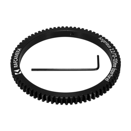 Follow Focus Gear (52-61.6-5mm) for Angenieux 2.2/12-120mm lens (APERTURE ring)