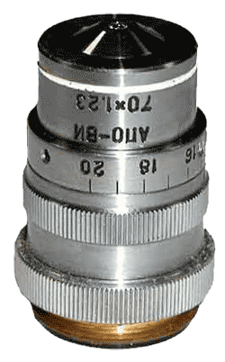 LOMO Microscope Objective - APO 70x1.23 WI CGCC